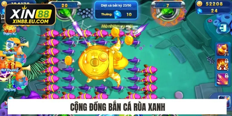 Cộng đồng bắn cá rùa xanh